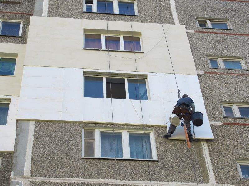 EIFS on Commercial Building