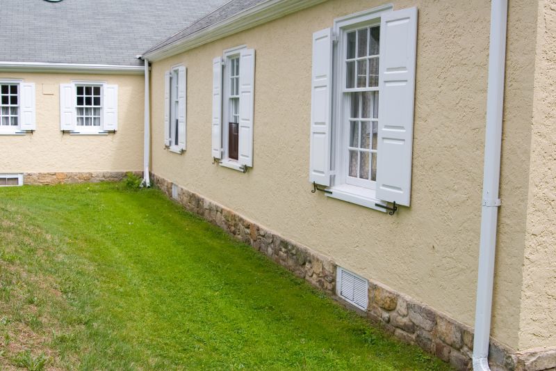 Facade with Stucco Finish